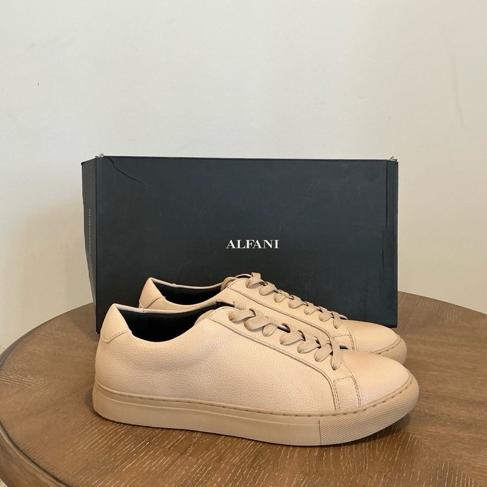 ALFANI Men's Grayson Suede Lace-Up Sneakers - Picture 3 of 4